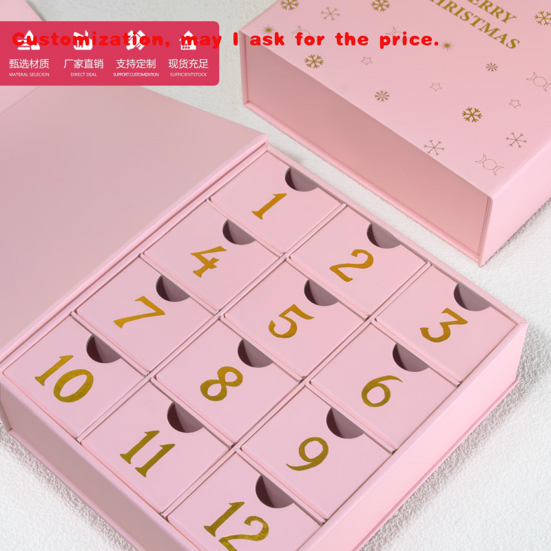 custom.Skin Care Box Packaging - Luxury Skincare Advent Calendar incelemesi ve fiyatı