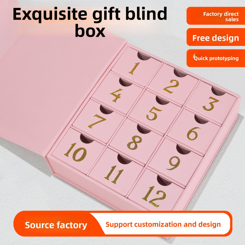 custom.Skin Care Box Packaging - Luxury Skincare Advent Calendar incelemesi ve fiyatı